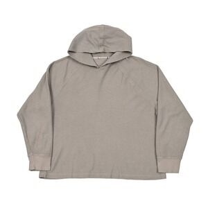 James Perse Originals Men's Hooded Waffle Cotton Cashmere Sweater Size 3/Large